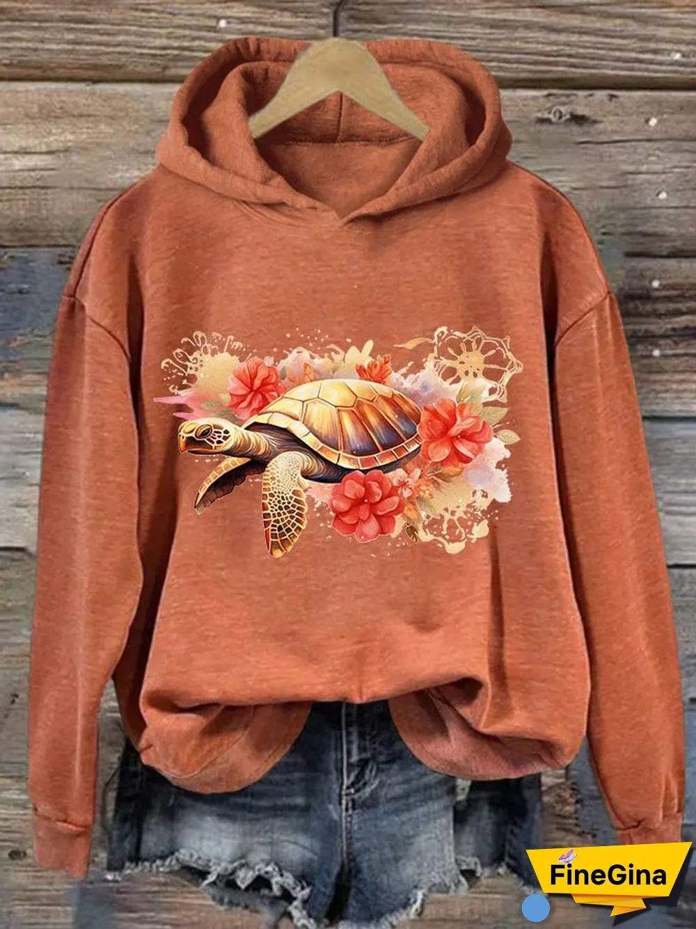 Animal Print Women's Print Long Sleeve Sweatshirt