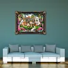 Animal Park-Partial Round Diamond Painting