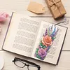 DIY 3Pcs Flowers-Diamond Painting Bookmark