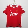2010/2011 Retro Manchester United Home Football Shirt 1:1 Thai Quality