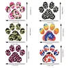 6Pcs Diamond Painting Hooks Spotted Dog Paw Diamond Art Craft Wall Hooks
