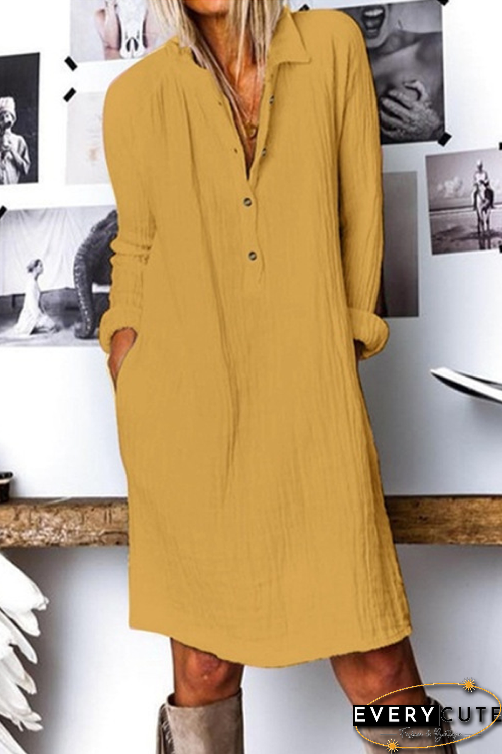 KarliDress Don't Miss Me Long Sleeve Dress P12503