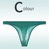 Low Rise Sexy Ice Silk Transparent Ultra Thin Seamless Thong