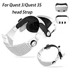 Comfort Head Strap for Meta Quest 3S/Quest 3 Adjustable Strap Replacement Breathable Enhanced Support and Reduce Facial Stress
