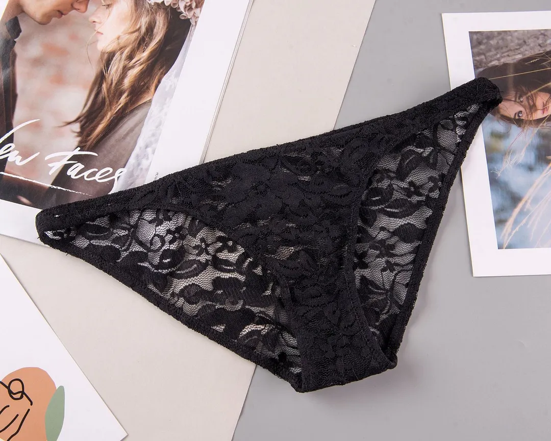Women's Underwear Sexy Lace Panties Fashion Transparent Comfortable Briefs Low Waist Seamless Underpants Female Sexy Lingerie