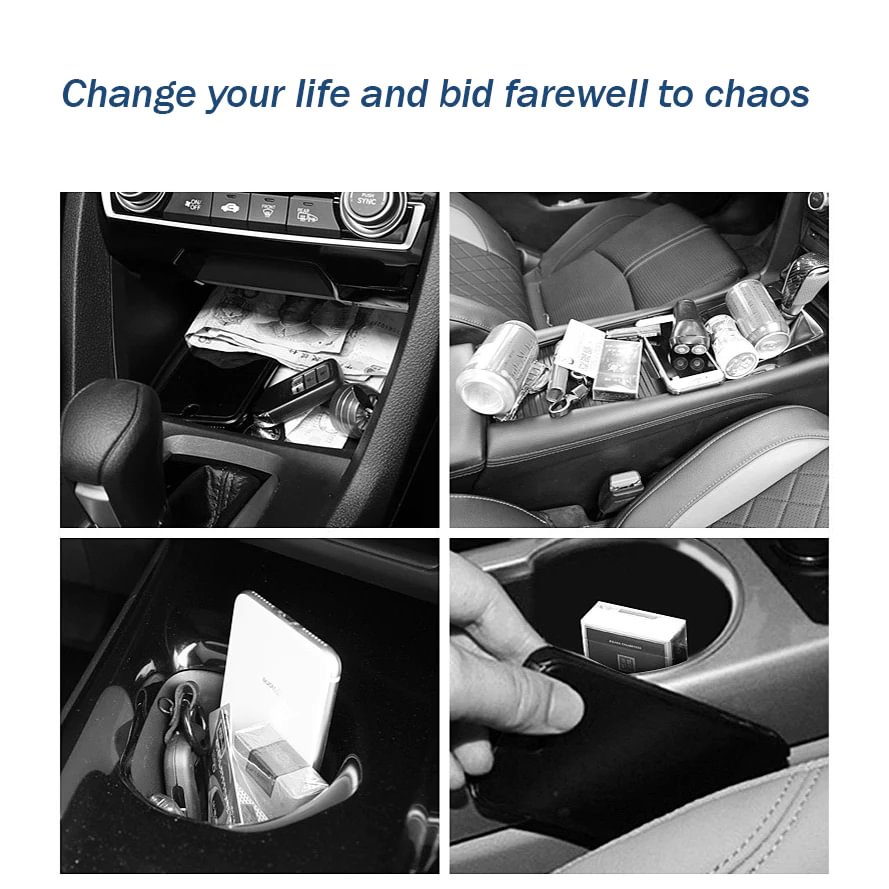 Super Fast Charging Car Charger Car Seat Seam Multifunctional Storage Box
