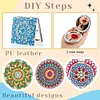 DIY Diamond Painting Mandala Pattern Portable Pocket Mirror Kit