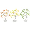 LED Tree Lights with 35 Flowers Decorative Tree Bedside Light USB/Battery Operated Artificial Trees Lamp for Party Spring Tabletop Decoration
