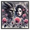 Beauty And Beast-11CT Stamped Cross Stitch 50*50cm/19.69*19.69in