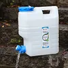 12L Camping Water Jug with Faucet Portable Water Tank for Vehicle Car Camping