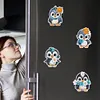 6Pcs Penguin Diamond Painting Fridge Magnet Diamond Art Magnets Decals Kit