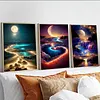 6Pack Landscape-Full Round Diamond Painting(30x40cm)