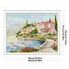 (US Local)Lake Como-11CT Stamped Cross Stitch Kit(66x55cm)