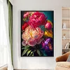 Chinese Peony-11CT Stamped Cross Stitch Kit(40*60cm)