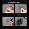 Automatic Wall Mount Touchless Soap Dispenser 3 Gear Adjustable Bathroom Kitchen