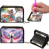 2pcs Animal Pattern Diamond Painting Fashion Card Holder Compact Coin Purse