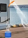 Portable Camping Shower Rechargeable Electric Shower Handheld Shower for Camping