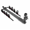 [US Local Warehouse] 4 Bike Rack Bicycle Carrier Racks Hitch Mount Double Foldable Rack for Cars Trucks SUVs and Minivans with a 2 Inch Hitch Receiver