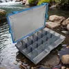 Fishing Tackle Box Fishing Lure Bait Organizer Box Waterproof for Fishing Lovers