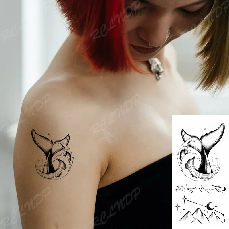 Waterproof Temporary Tattoo Sticker Cartoon anime Boy Knife Tatto Flash Tatoo Fake Tattoos Small Size Art for Kids Men Women