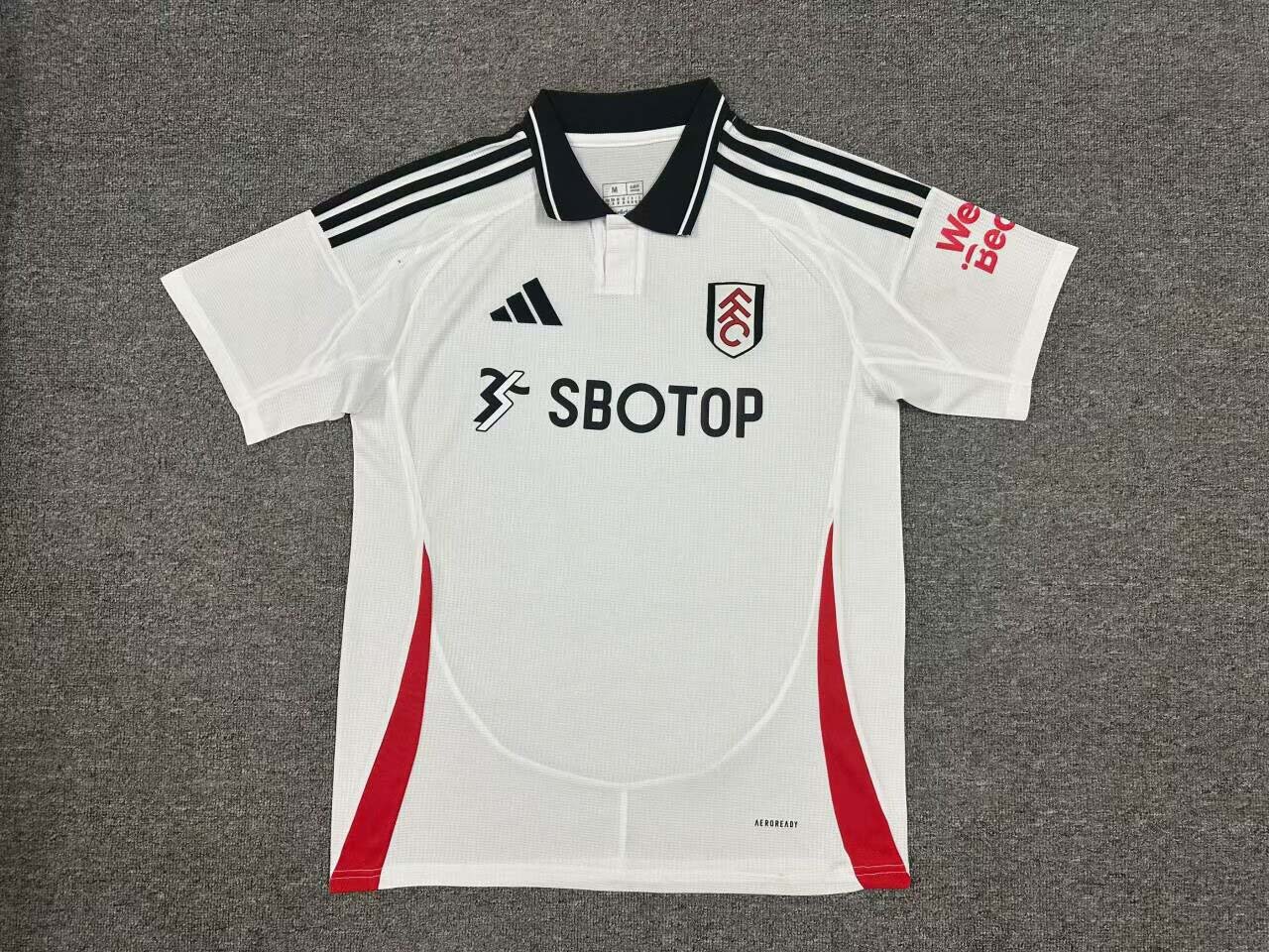 2024-2025 Fulham Home Football Shirt 1:1 Thai Quality