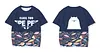 Customized T-Shirt Sublimation Full Body Printed Round Neck Short-Sleeved Cultural Advertising Shirt Cross-Border European Size Custom Class Uniform Customization