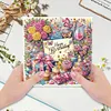 6Pcs Birthday Wishes Diamond Painting Greeting Card for Adults Beginners
