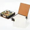 Yak Leather Diamond Painting Notecard Box Contains 160 Sheets of Paper