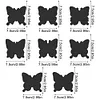 (US Local)8Pcs Butterfly Diamond Painting Fridge Magnet Diamond Art Magnets Decals Kit