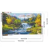 2Pack Landscape-Full Round Diamond Painting(70x40cm)