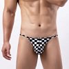 Men's Sexy Mesh Bikini Thongs Non-Slip Men's Lingerie Thongs