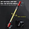 Rechargeable Powerful LED Work Light W/ Hooks & Magnetic Base for Garage Car