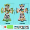 DIY Diamond Painting Special Shape Drills Cross Decoration Pendant Kit