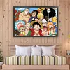 (Multi Style)One Piece-Full Embroidery 3 Strands 11CT Stamped Cross Stitch-50*70CM-Large Size