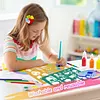 (US Local)35 Pieces Drawing Stencils Tool Set Drawing Templates for Drawing and Painting 