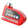 Motorcycle Lock With Alarm|110dB Alarm Sound Disc Brake Lock,Motorcycle Lock Accessories|Waterproof Brake Lock,For Electric Cars,Motorcycle,Moped,Dirt Bike,Road Bikes,Scooter