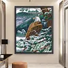 【Limited Stock Sale】Eagle Looking Out - 11CT Stamped Cross Stitch 55*67cm(Big Size)(Brand)