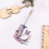 1Pc DIY Diamond Painting Lettter Keychain