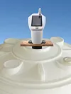 Ultrasonic Water Tank Liquid Level Meter with Temperature Sensor Time Display