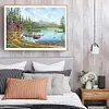 Diamond Painting -DIY Full Square Drill Lakeside Scenery