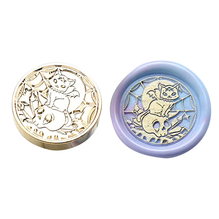 Diy Fire Lacquer Round Sealing Wax Stamp Head gbfke