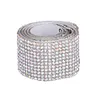 【Wholesale Discount】1m Crystal Diamond Sticker Rhinestone Strip Self Adhesive Ribbon DIY Crafts