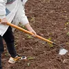 Farm Tools Hoes Triangle Plowing Hoe Agricultural Land Turning Loose Soil Hoe