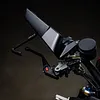 2Pcs/Pair Motorcycle Mirrors Universal 10mm 8mm Wind Wing Side Rearview Mirrors