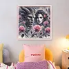 Beauty And Beast-11CT Stamped Cross Stitch 50*50cm/19.69*19.69in