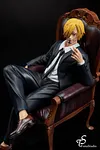 1/6 Scale Sitting Vinsmoke Sanji - ONE PIECE Resin Statue - Tuna Studio
