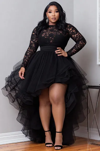 Xpluswear Black Gold Dress Plus Size Xplus Wear Plus Size Formal Dress TikTok Shop Xpluswear Black Gold Dress Plus Size Xplus Wear Plus Size Formal Dress TikTok Shop