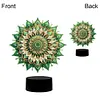 DIY 5D Diamond Painting Acrylic Mandala  Night Light Lamp Home Decoration Ornament Gift Kit