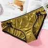 Ice Silk Lotus Leaf Sweet Bowknot Briefs