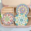 3pcs DIY Datura Diamond Painting Makeup Mirror Portable Kits